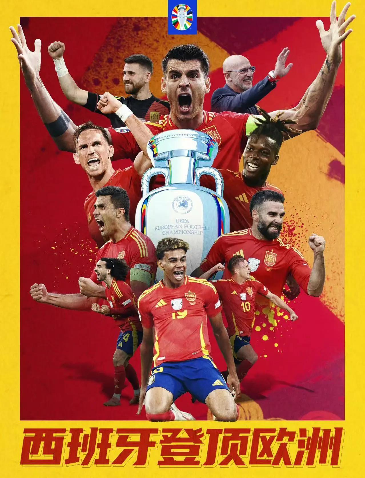 西班牙在欧洲预赛中夺冠——球迷狂热呐喊不已的简单介绍
